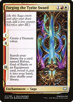 Forging the Tyrite Sword (KHM-211) - uncommon - Foil