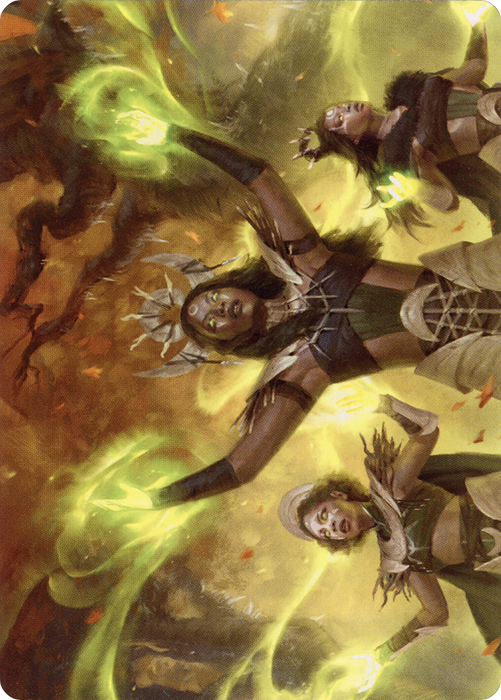 Dawnhart Wardens // Dawnhart Wardens (AMID-057) - common (Borderless) - Foil