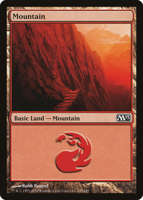 Mountain (M13-245) - common - Foil