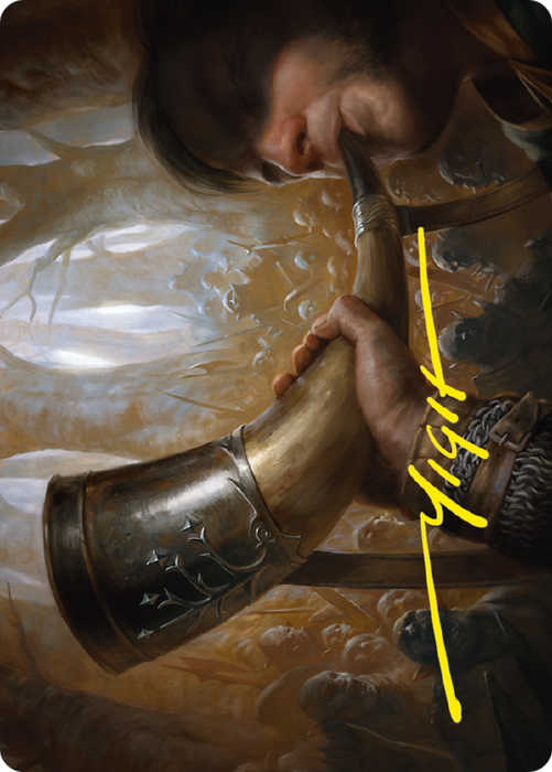 Horn of Gondor // Horn of Gondor (ALTR-029) - common (Borderless) - Foil