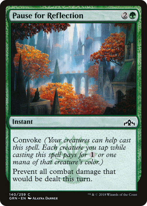 Pause for Reflection (GRN-140) - common