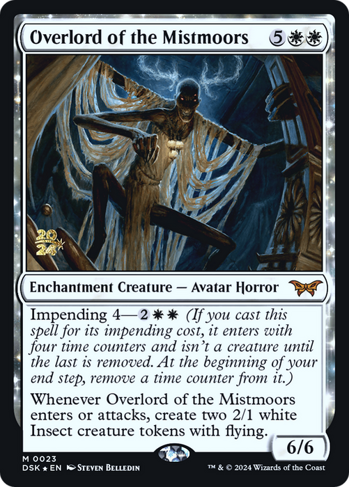 Overlord of the Mistmoors (PRE-23S) - mythic: (enchantment) - Foil