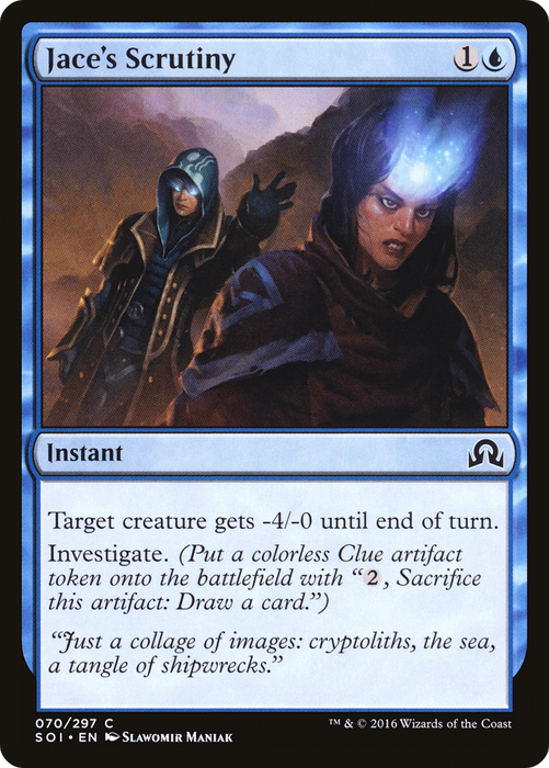Jace's Scrutiny (SOI-070) - common - Foil