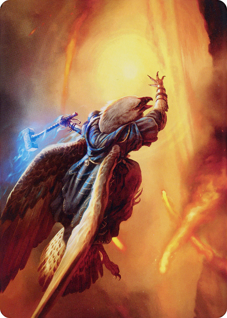 Battlewing Mystic // Battlewing Mystic (ADMU-014) - common (Borderless) - Foil