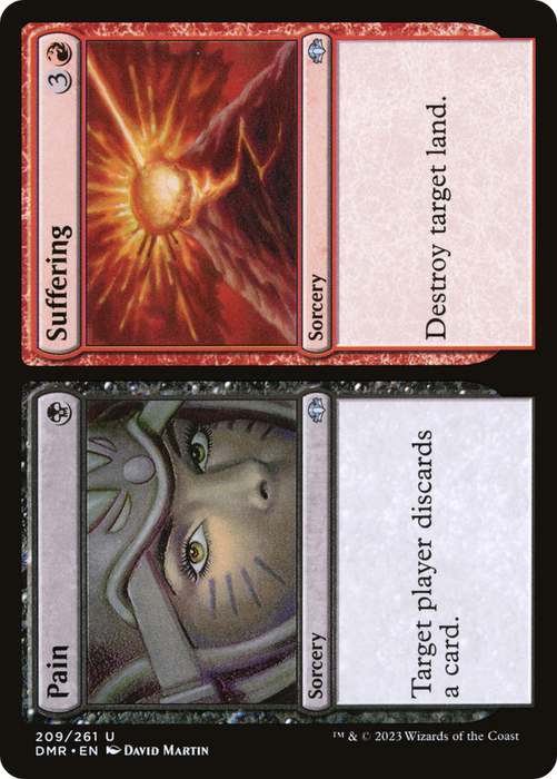 Pain // Suffering (DMR-209) - uncommon - Foil