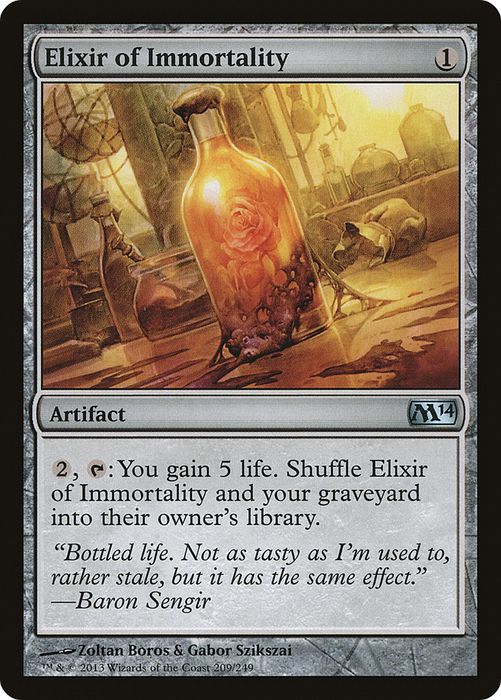 Elixir of Immortality (M14-209) - uncommon