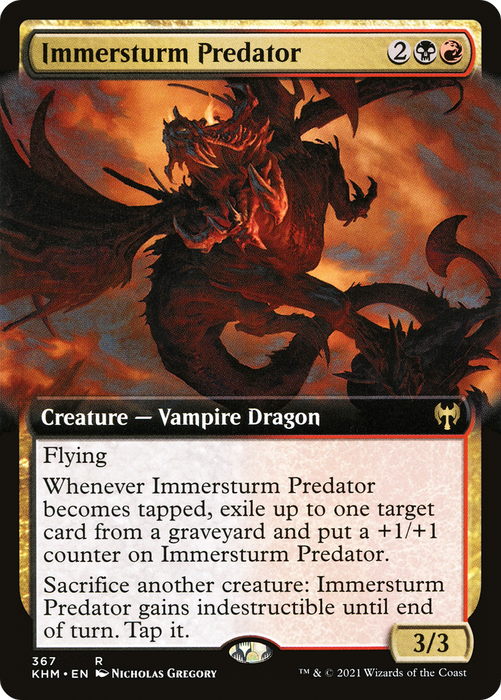 Immersturm Predator (KHM-367) - rare: (Extended Art)