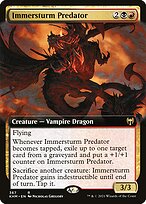 Immersturm Predator (KHM-367) - rare: (Extended Art) - Foil