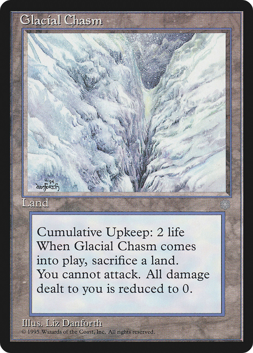 Glacial Chasm (ICE-353) - uncommon