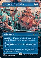 Retreat to Coralhelm (SLD-407) - rare (Borderless)