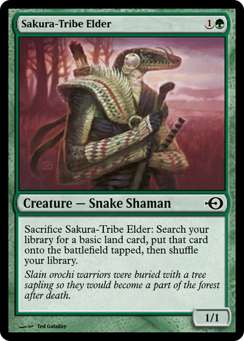 Sakura-Tribe Elder (PRM-36200) - common - Foil