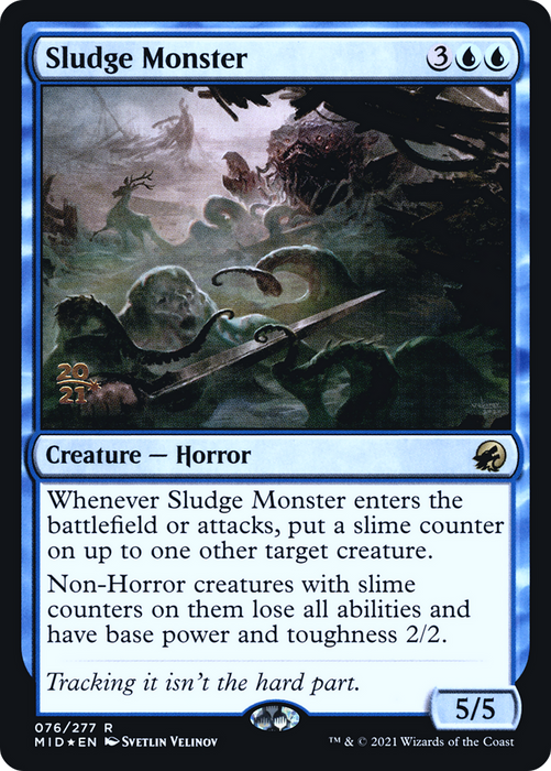 Sludge Monster (PRE-76S) - rare - Foil