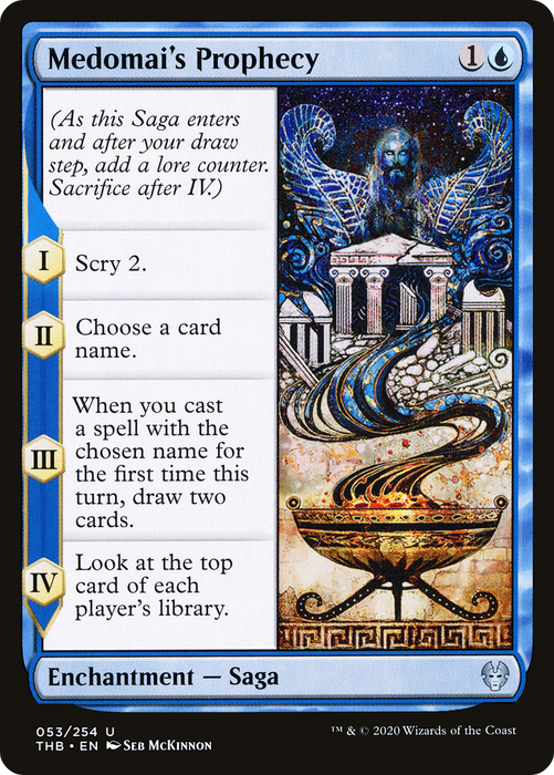 Medomai's Prophecy (THB-053) - uncommon - Foil