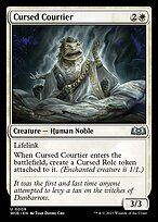 Cursed Courtier (WOE-009) - uncommon - Foil