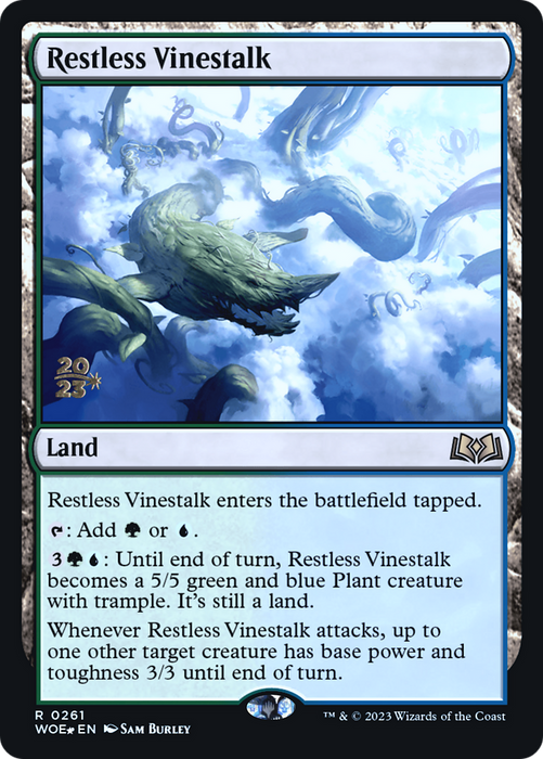 Restless Vinestalk (PRE-261S) - rare - Foil