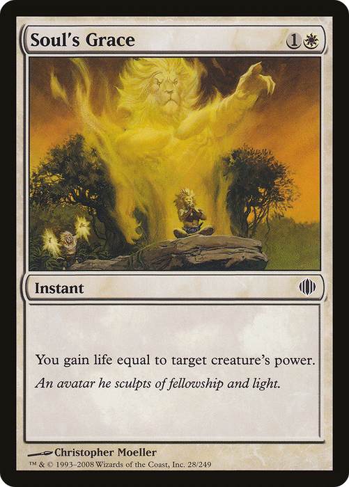 Soul's Grace (ALA-028) - common - Foil