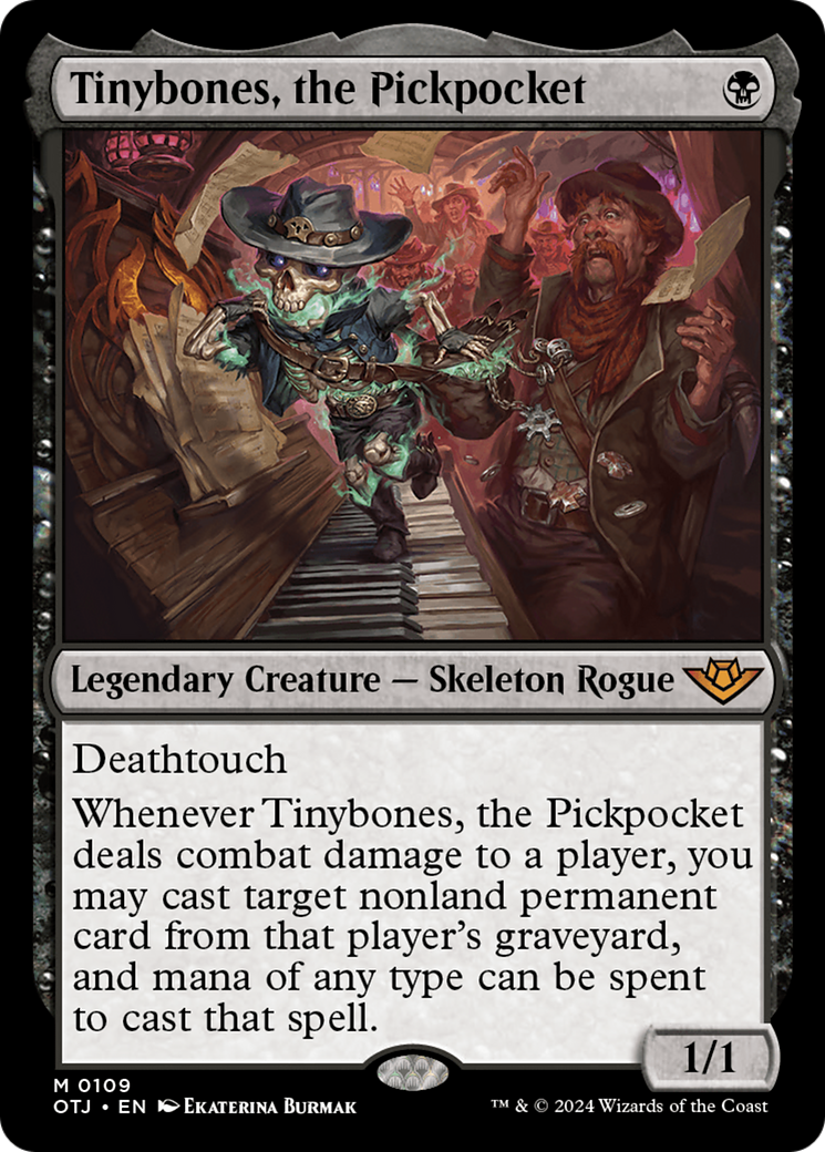 Tinybones, the Pickpocket (OTJ-109) - mythic - Foil