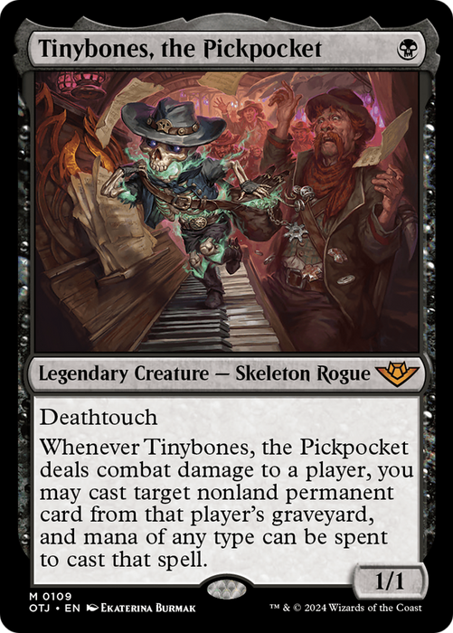 Tinybones, the Pickpocket (OTJ-109) - mythic - Foil