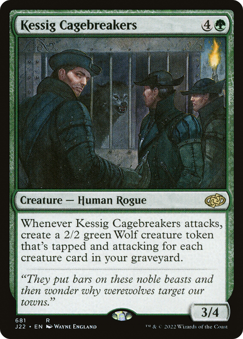Kessig Cagebreakers (J22-681) - rare
