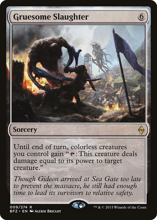 Gruesome Slaughter (BFZ-009) - rare