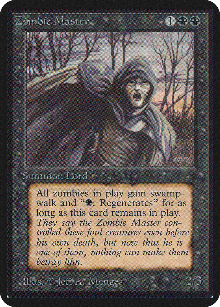 Zombie Master (LEA-137) - rare