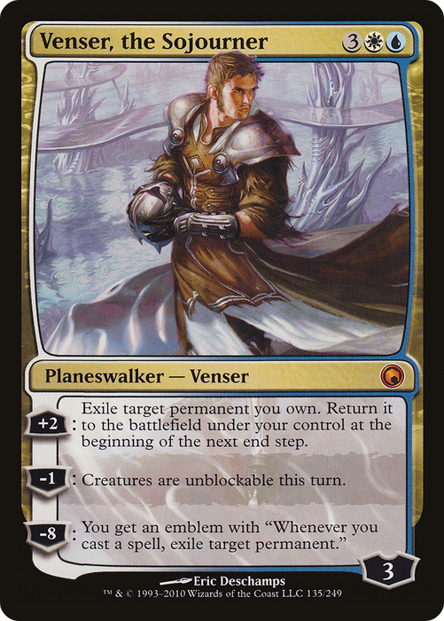 Venser, the Sojourner (SOM-135) - mythic