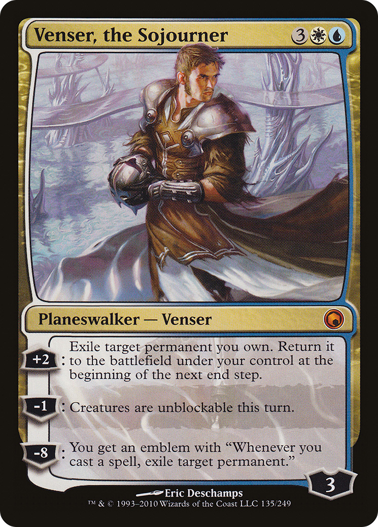 Venser, the Sojourner (SOM-135) - mythic - Foil