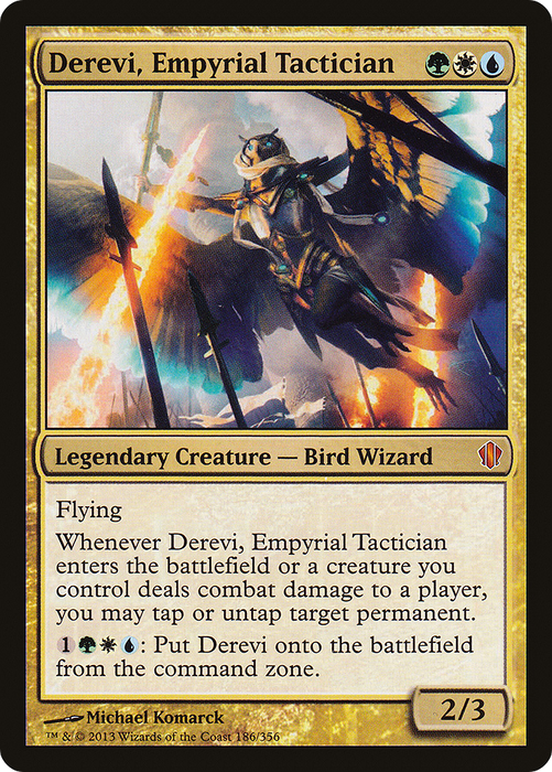 Derevi, Empyrial Tactician (C13-186) - mythic