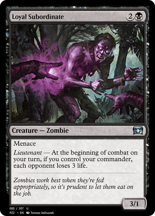 Loyal Subordinate (PZ2-70735) - uncommon - Foil