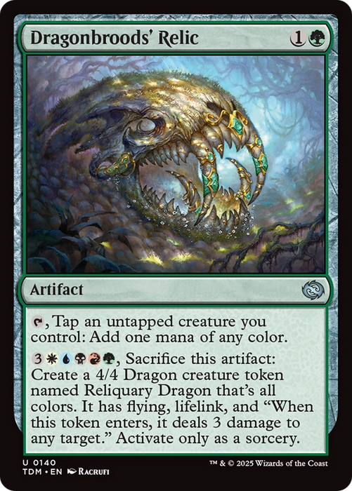 Dragonbroods' Relic (TDM-140) - uncommon - Foil