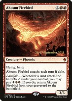 Akoum Firebird (PRE-138S) - mythic - Foil