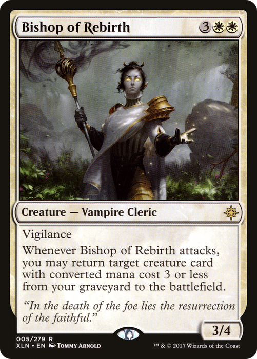 Bishop of Rebirth (XLN-005) - rare - Foil