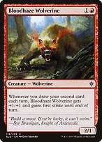Bloodhaze Wolverine (ELD-113) - common - Foil