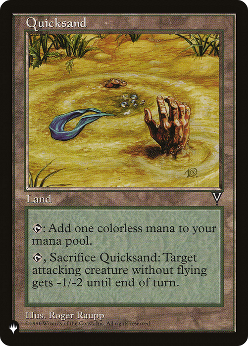 Quicksand (LIST-VIS-166) - uncommon