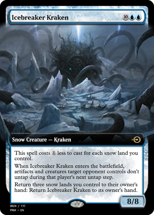 Icebreaker Kraken (PRM-88248) - rare: (snow) - Foil