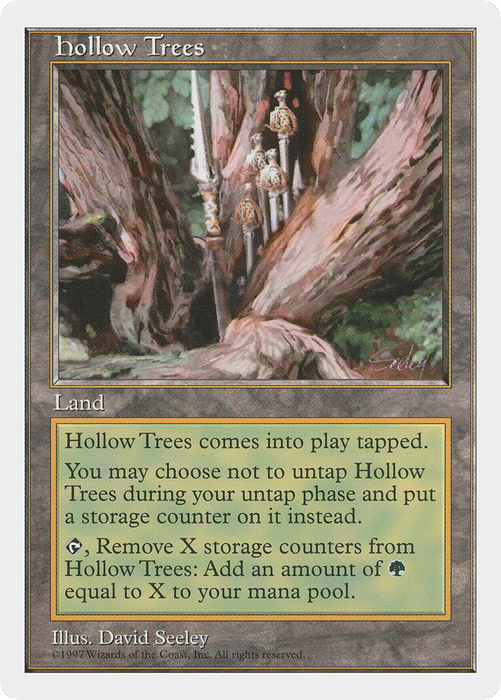 Hollow Trees (5ED-418) - rare