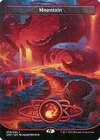 Mountain (UNF-238) - common (Borderless) - Foil