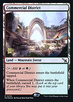 Commercial District (PRE-259S) - rare - Foil