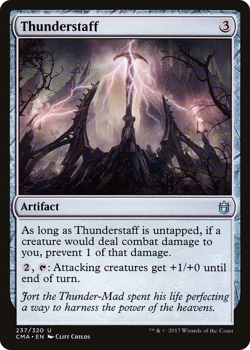 Thunderstaff (CMA-237) - uncommon