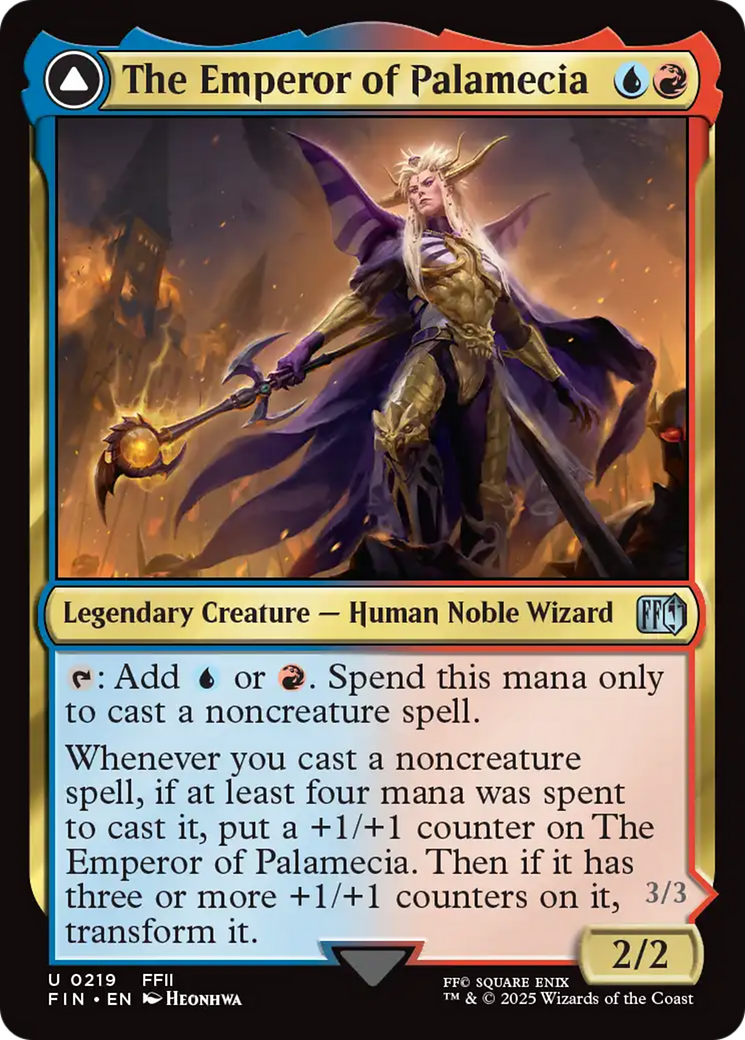 The Emperor of Palamecia // The Lord Master of Hell (FIN-219) - uncommon - Foil