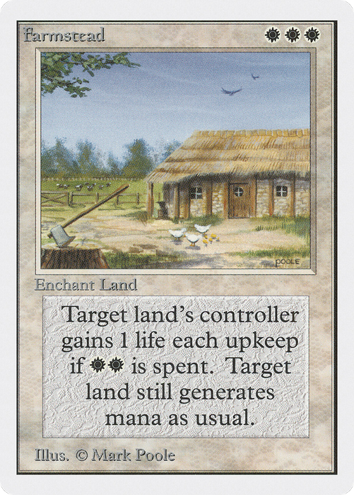 Farmstead (2ED-020) - rare