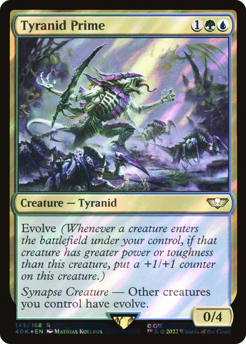 Tyranid Prime (40K-145★) - rare - Foil