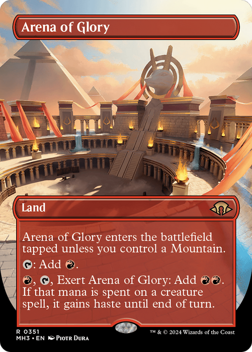 Arena of Glory (MH3-351) - rare (Borderless)