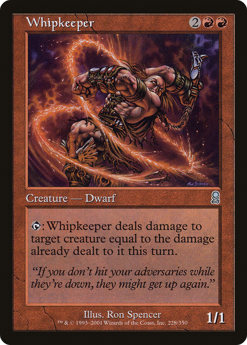 Whipkeeper (ODY-228) - uncommon - Foil