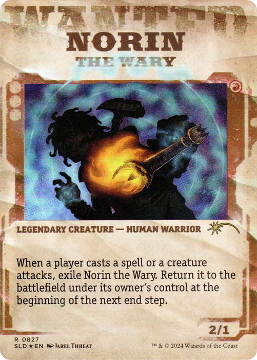 Norin the Wary // Norin the Wary (SLD-827) - rare (Borderless)