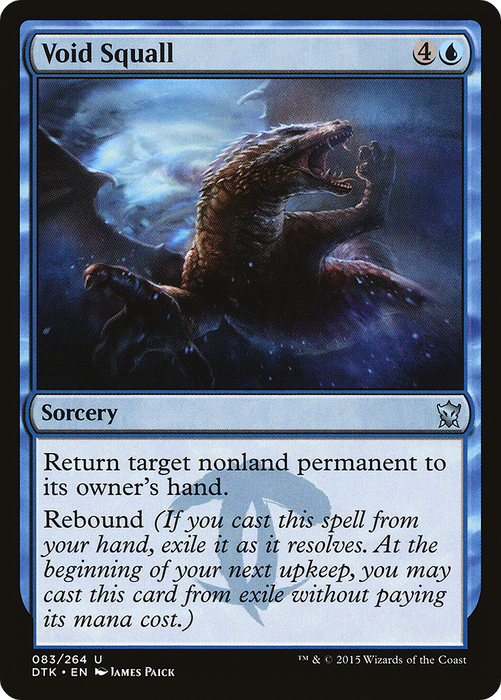 Void Squall (DTK-083) - uncommon - Foil