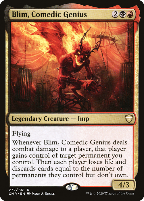 Blim, Comedic Genius (CMR-272) - rare - Foil