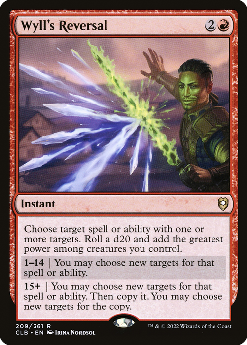 Wyll's Reversal (CLB-209) - rare - Foil