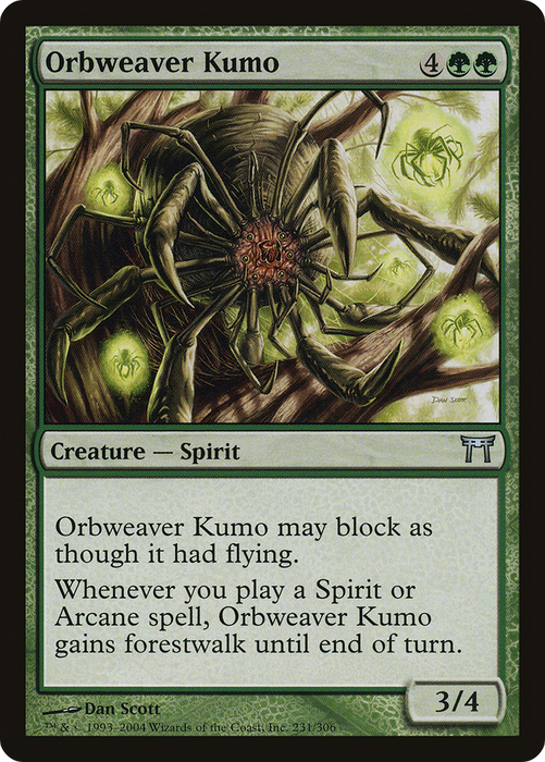 Orbweaver Kumo (CHK-231) - uncommon