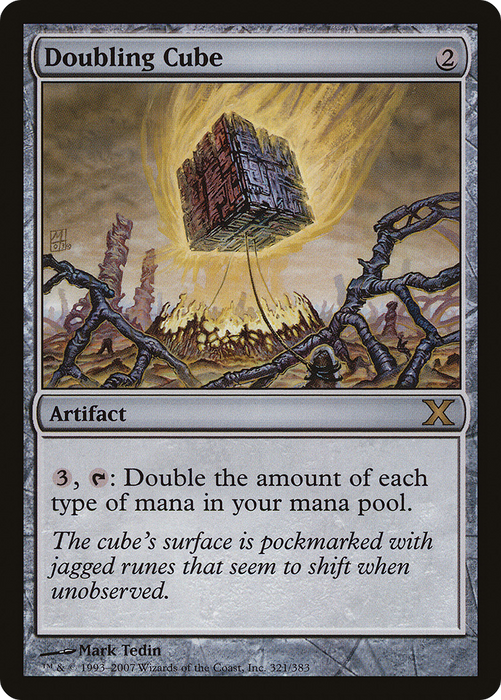 Doubling Cube (10E-321) - rare - Foil